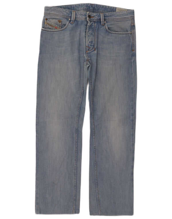 Blugi Larkee drepti pentru bărbați Diesel W33 L30 Bumbac albastru