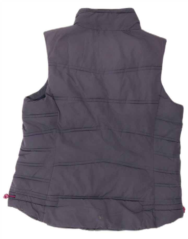 Weird Fish Gilet căptușit pentru femei UK 14, mare, poliester bleumarin