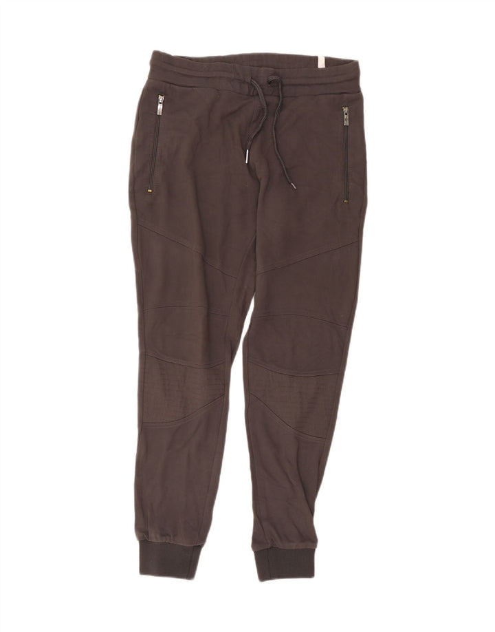 Pantaloni de trening Zara Barbati Joggeri Gri mediu Viscoza