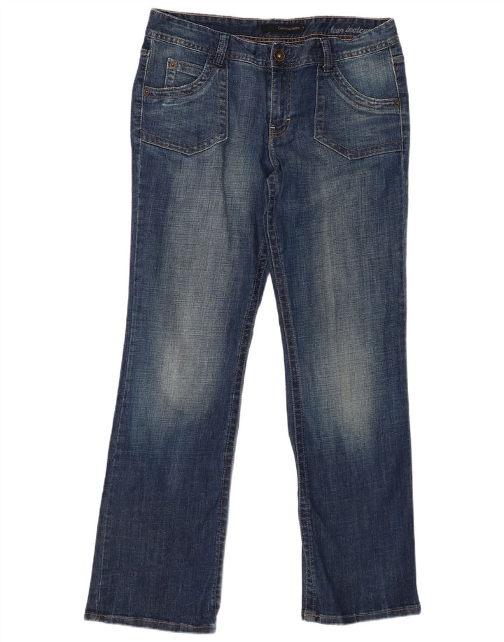 CALVIN KLEIN Blugi Bootcut pentru femei US 14 XL W34 L31 Bumbac albastru