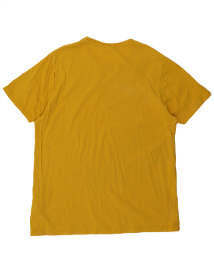 Tricou pentru bărbați Ellesse Top din bumbac galben mediu