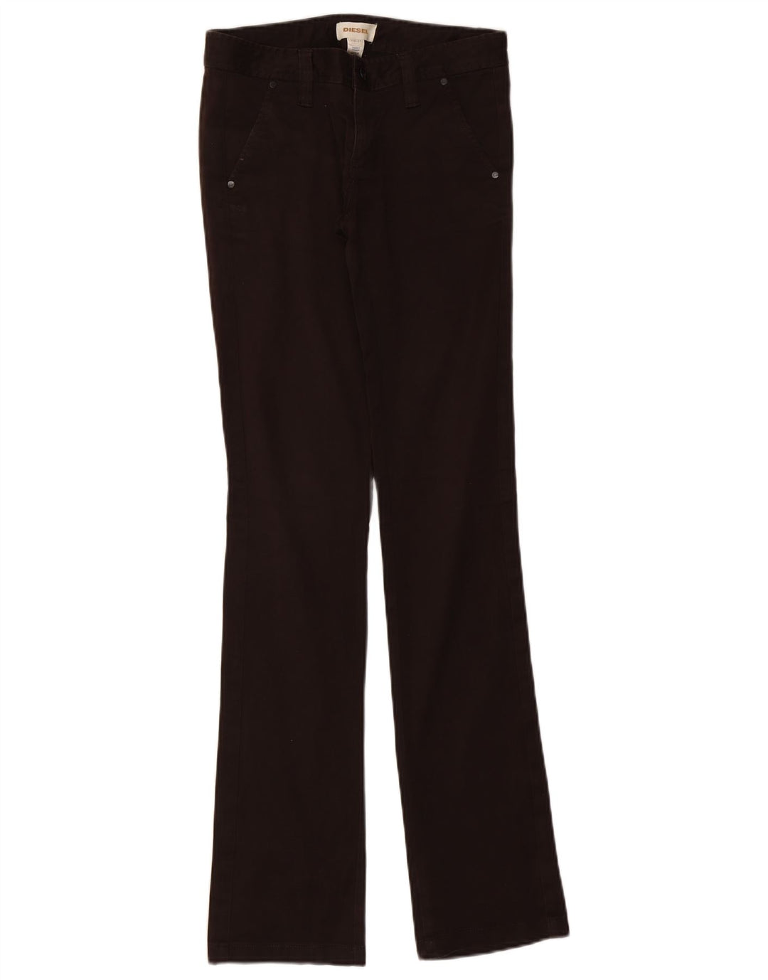Jeans Bootcut pentru femei Diesel W27 L34 bumbac negru