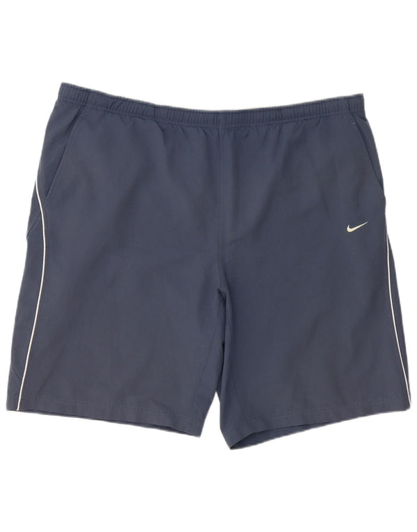 Pantaloni scurți de înot Nike pentru bărbați XL poliester albastru