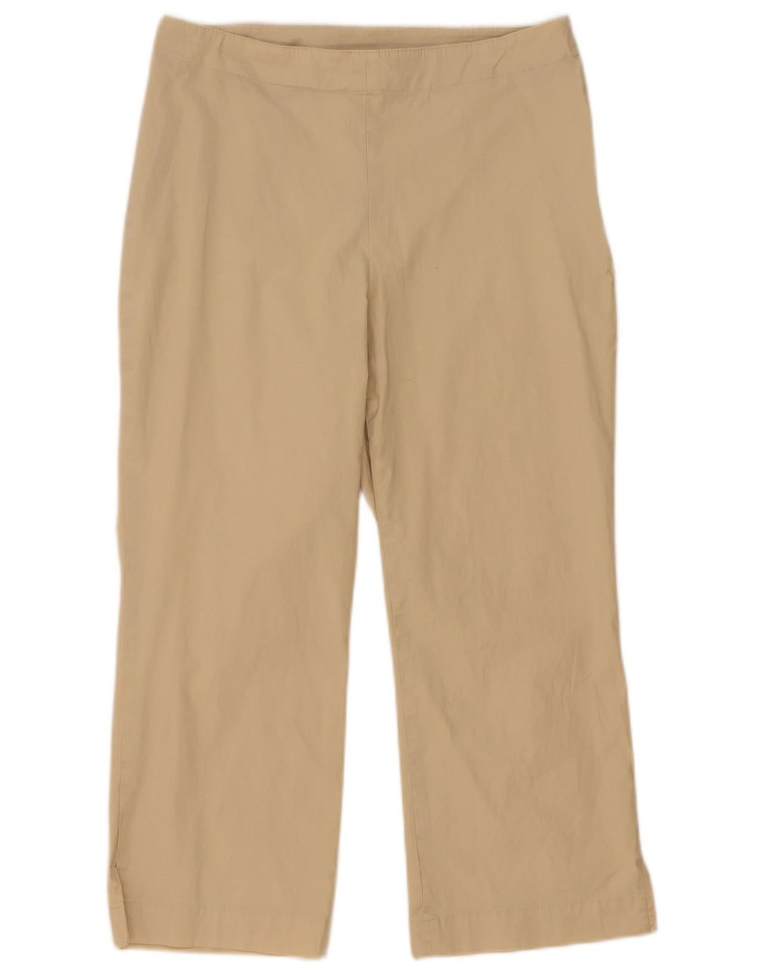 Pantaloni tăiați pentru femei Gap US 8 Medium W29 L23 Bej Bumbac