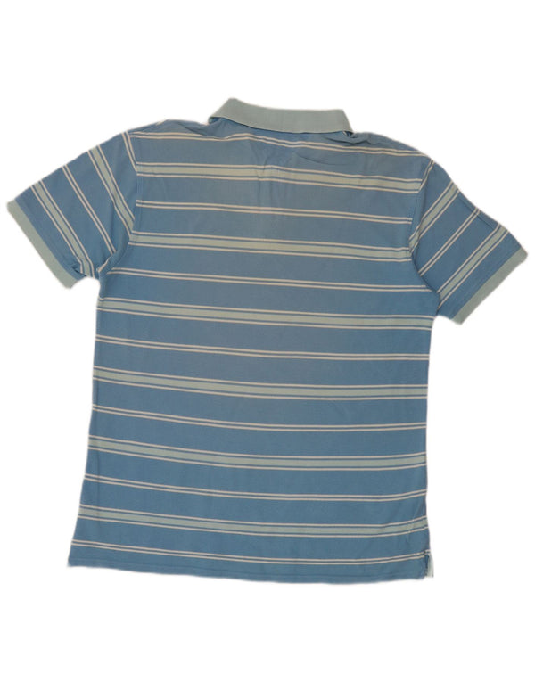 Tricou polo Tommy Hilfiger pentru bărbați XL, bumbac cu dungi albastre