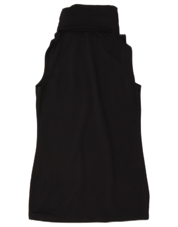 Vestă cu grafică pentru femei Ellesse, UK 10, nailon mic, negru
