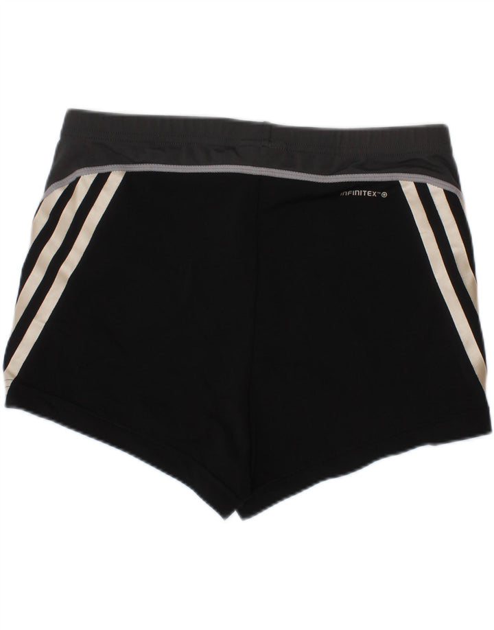 Pantaloni scurți sport pentru băieți ADIDAS 15-16 ani poliester negru