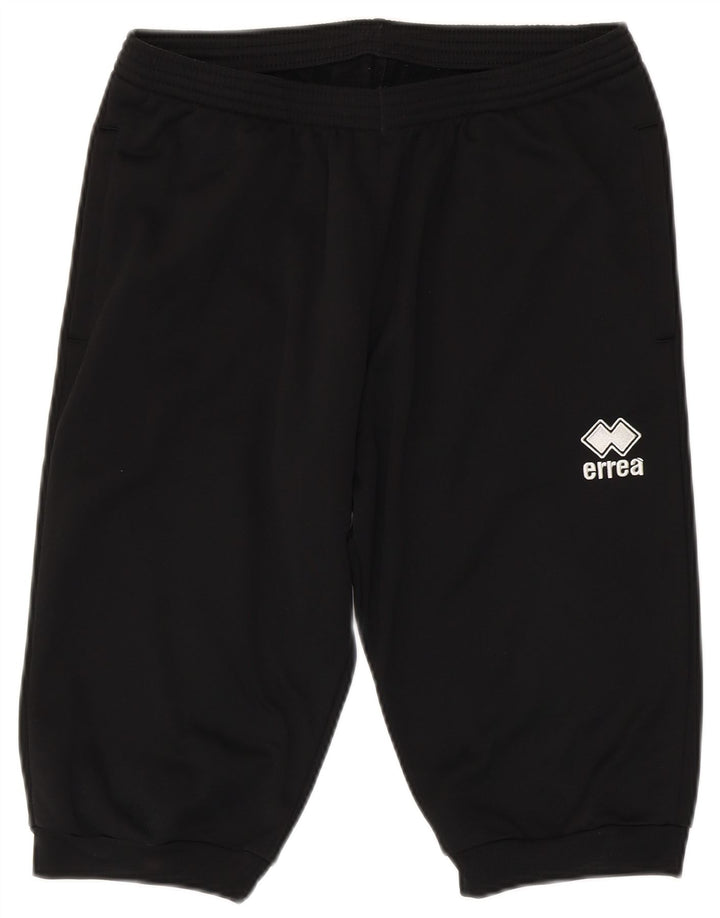 Pantaloni scurți sport Errea pentru femei UK 12 Poliester mediu negru