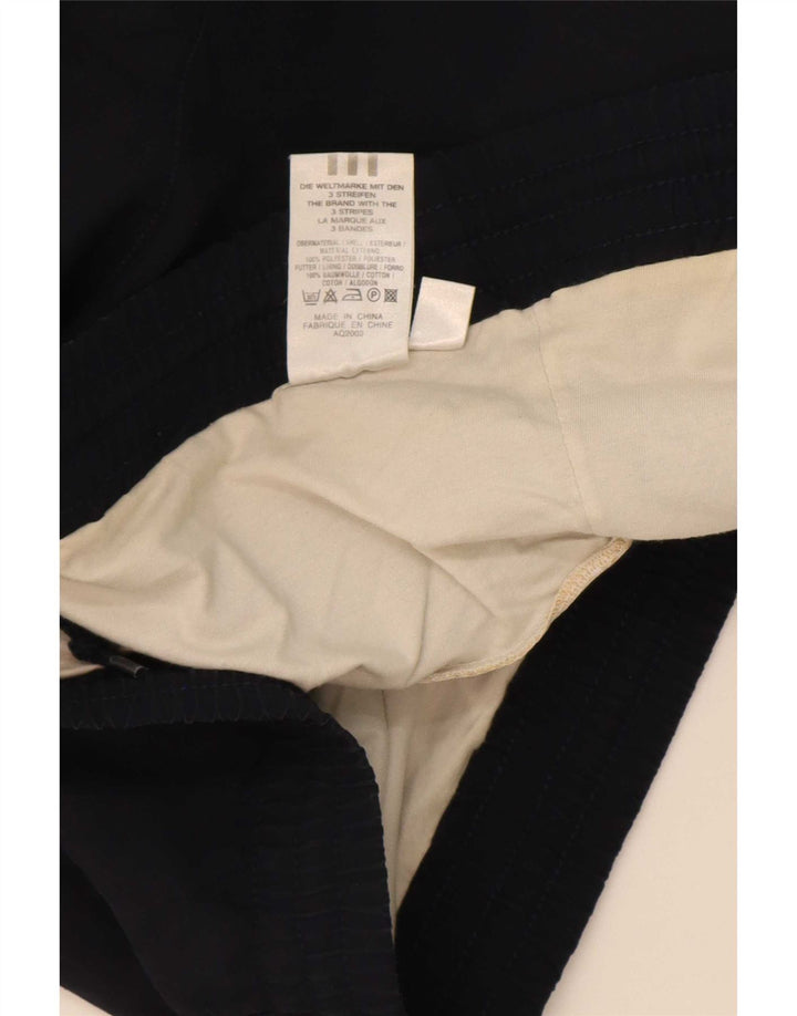 Pantaloni scurți sport pentru bărbați Adidas, poliester mediu negru
