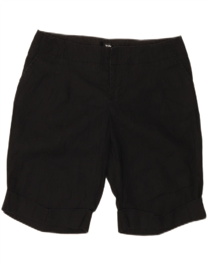 MOSSIMO Womens Chino Shorts US 6 Medium W32 Black Linen Vintage Mossimo and Second-Hand Mossimo from Messina Hembry 