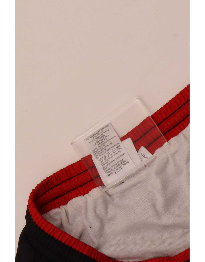 Pantaloni scurți sport pentru bărbați Adidas, mari, negru, poliester color bloc