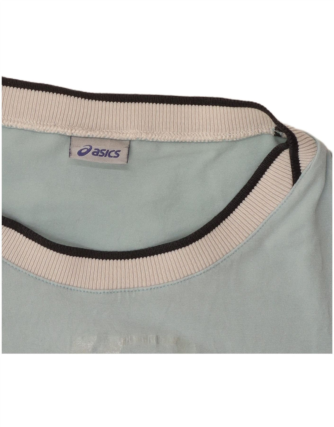 Tricou grafic ASICS pentru femei Top UK 12 Medium Blue Bumbac
