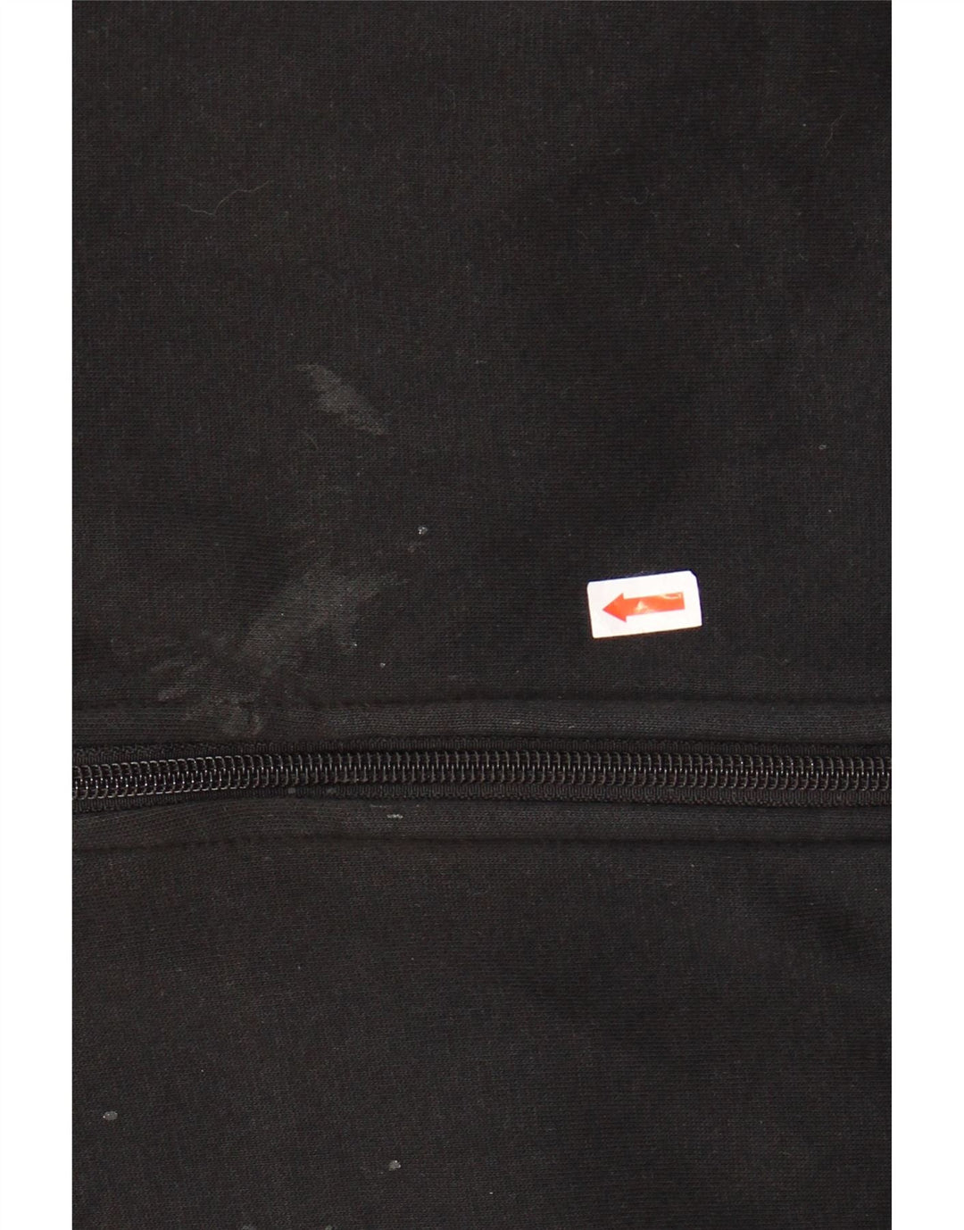 Pulover NIKE pentru bărbați, cu fermoar, bumbac mare, negru