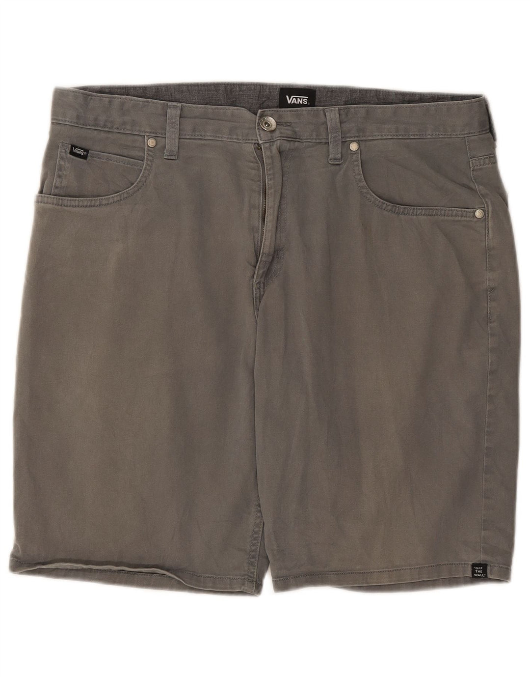 Pantaloni scurți casual pentru bărbați Vans W34, bumbac gri mare