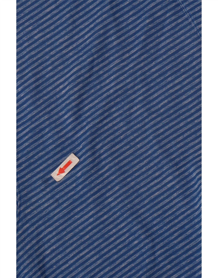 Tricou polo pentru bărbați Puma XL, poliester cu dungi albastre