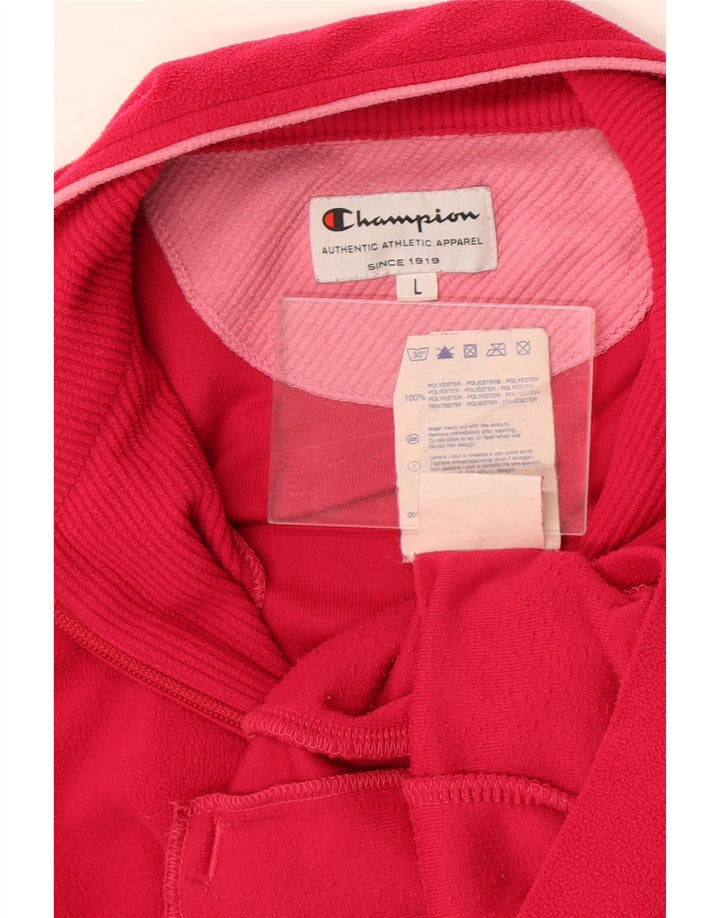 Jachetă fleece pentru femei Champion UK 16, mare, roz, poliester