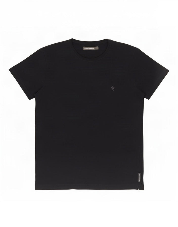 Tricou pentru bărbați French Connection Top mare din bumbac negru
