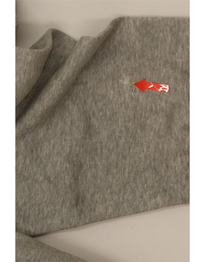 Pulover Nike pentru bărbați, bumbac cu pete, gri mediu