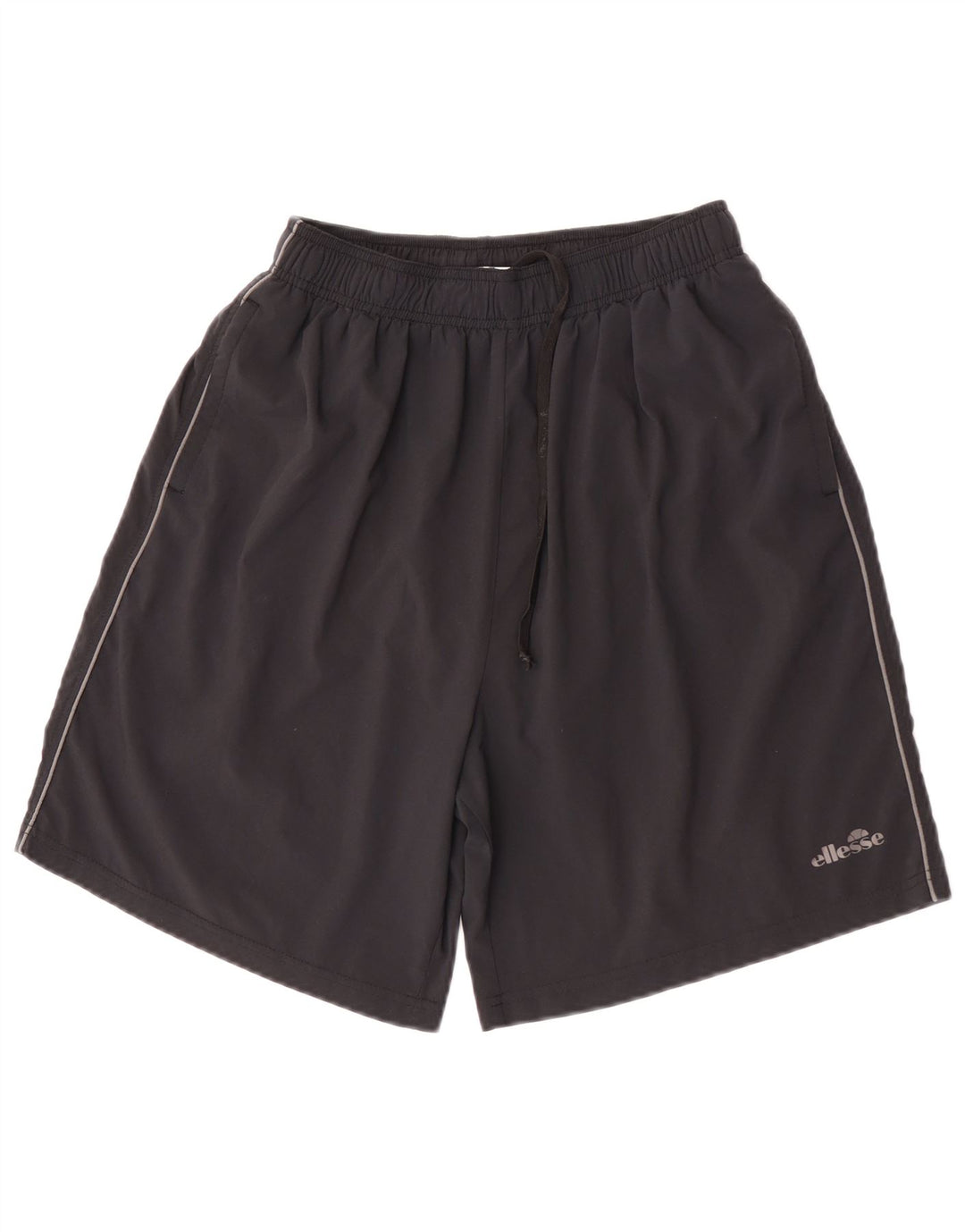 Pantaloni scurți sport Ellesse pentru bărbați, poliester mediu negru