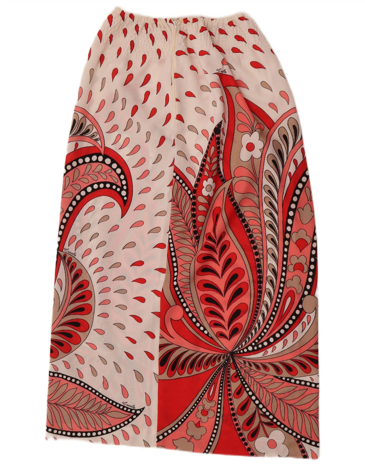 Fusta Maxi Vintage Femei W26 Small White Paisley