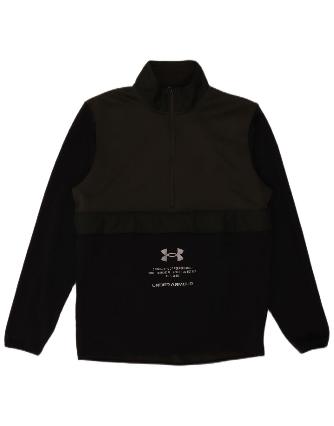 Hanorac pentru bărbați UNDER ARMOUR Cold Gear Graphic Pulover Medium Kaki