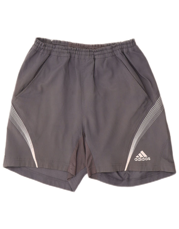 Pantaloni scurți sport Adidas Clima 365 pentru bărbați, gri poliester