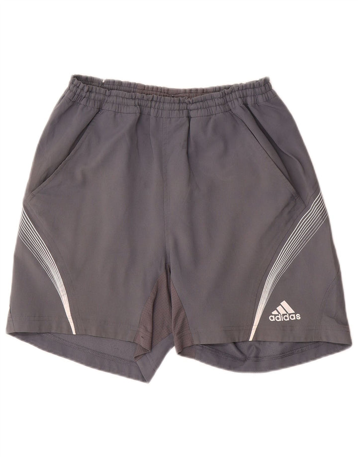 Pantaloni scurți sport Adidas Clima 365 pentru bărbați, gri poliester