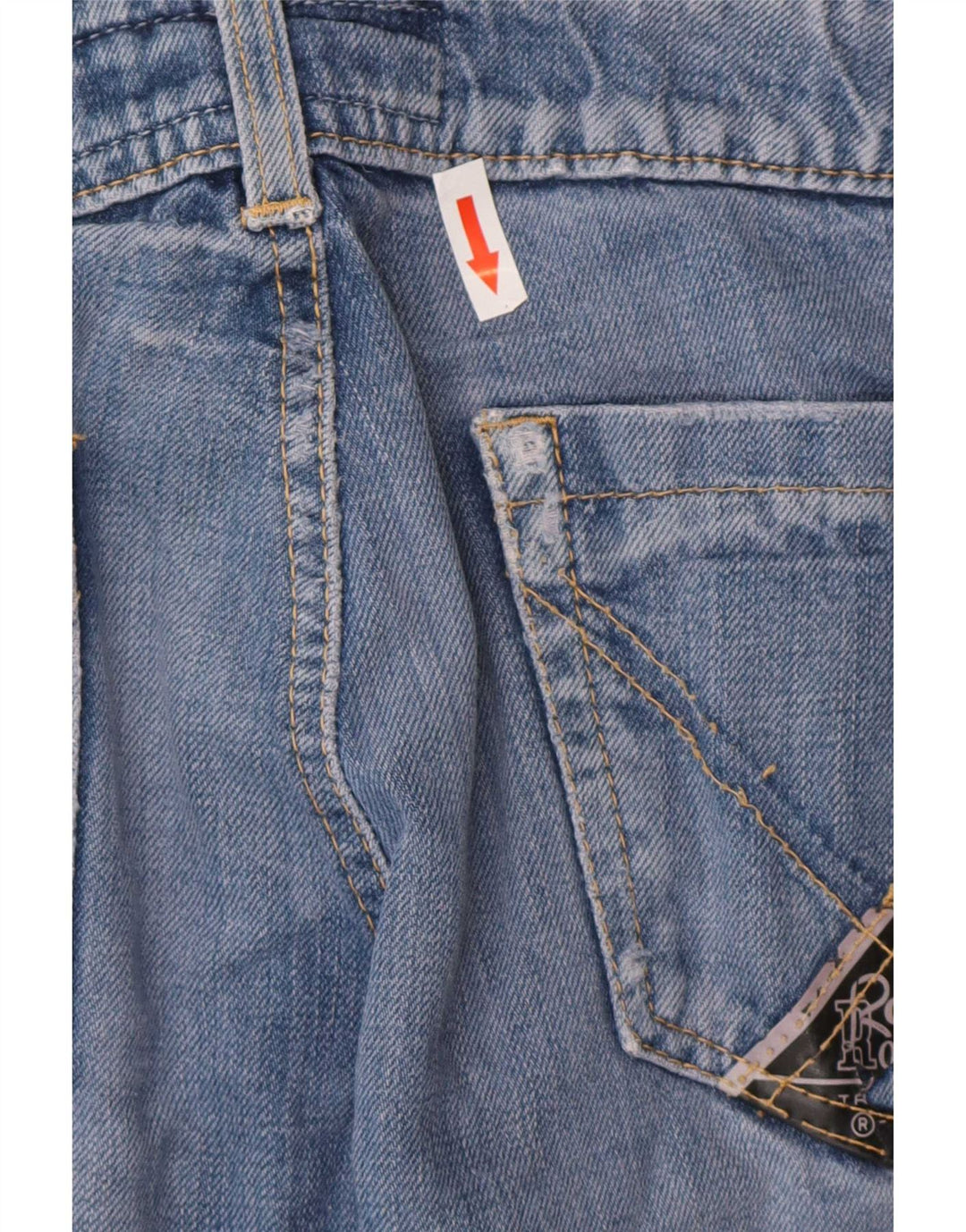 Blugi drepti pentru femei Roy Rogers L30 L34 Bumbac albastru