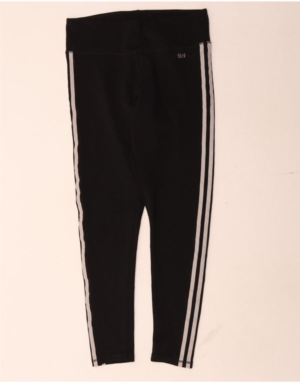 Leggings Adidas Climalite Capri pentru femei UK 12/14 Medium Black