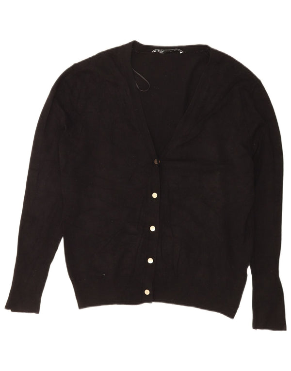 Pulover cardigan pentru femei Zara UK 14 mare negru
