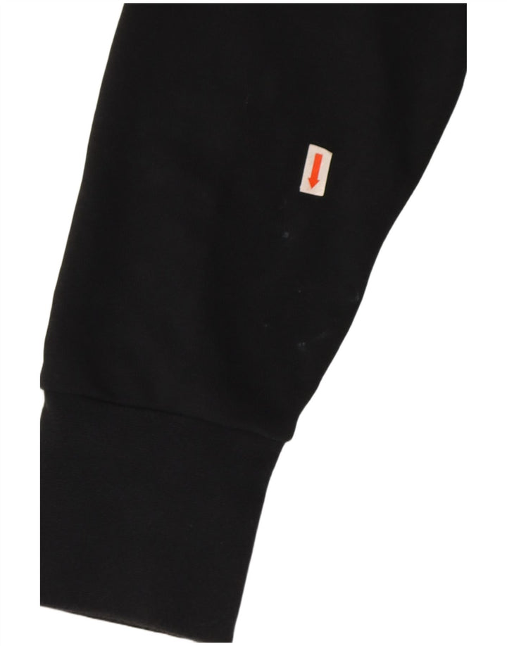 Pulover pentru femei Nike Crop Graphic Oversized Hanorac UK 10 Mic Negru