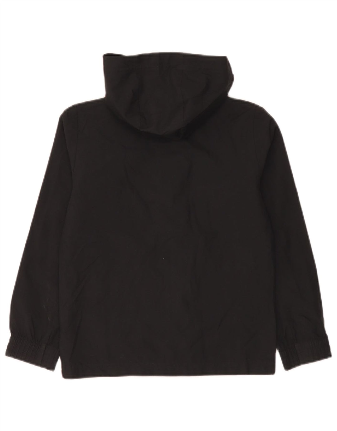 Jachetă de ploaie cu glugă Adidas pentru băieți 7-8 ani poliester negru