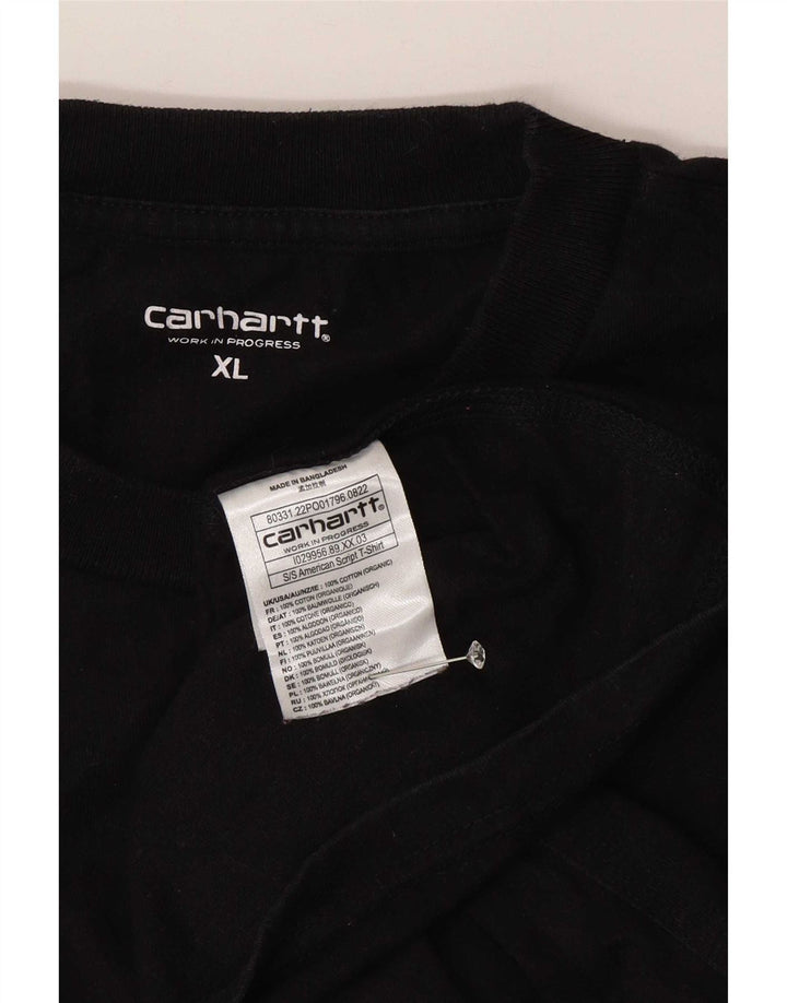 Tricou pentru bărbați Carhartt Top XL bumbac negru