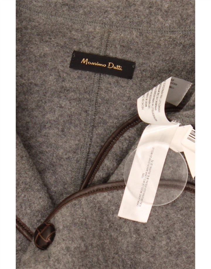 Massimo Dutti Jachetă pentru damă cu 2 nasturi UE 42 Lână mare gri