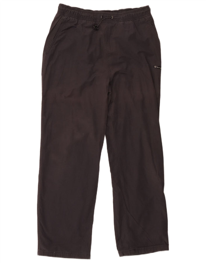 Pantaloni de trening Champion pentru bărbați, bumbac gri mediu