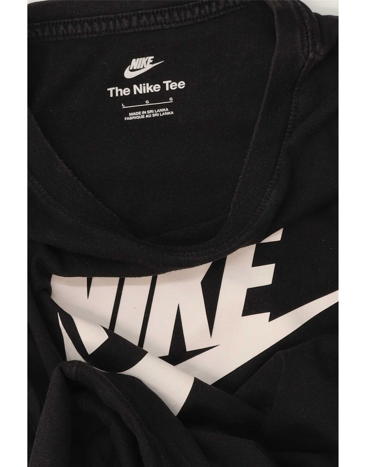 Tricou grafic Nike pentru bărbați Top mare negru