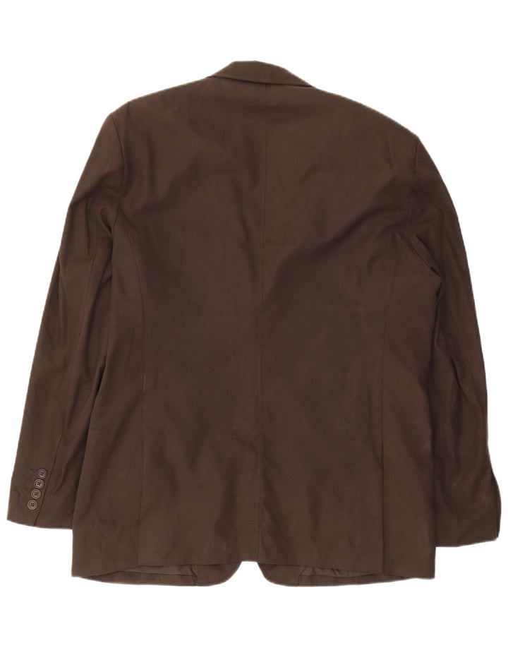 Blazer pentru bărbați Zara cu 2 nasturi EU 54 XL maro