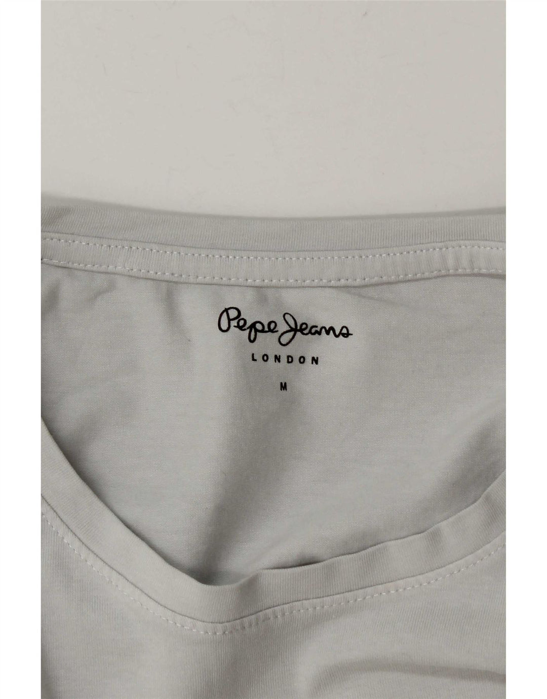 Top grafic pentru femei PEPE Jeans cu mânecă lungă UK 14, gri mediu
