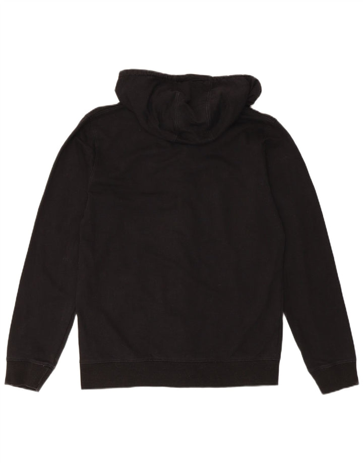 Pulover CONVERSE pentru bărbați, cu fermoar, bumbac mic, negru