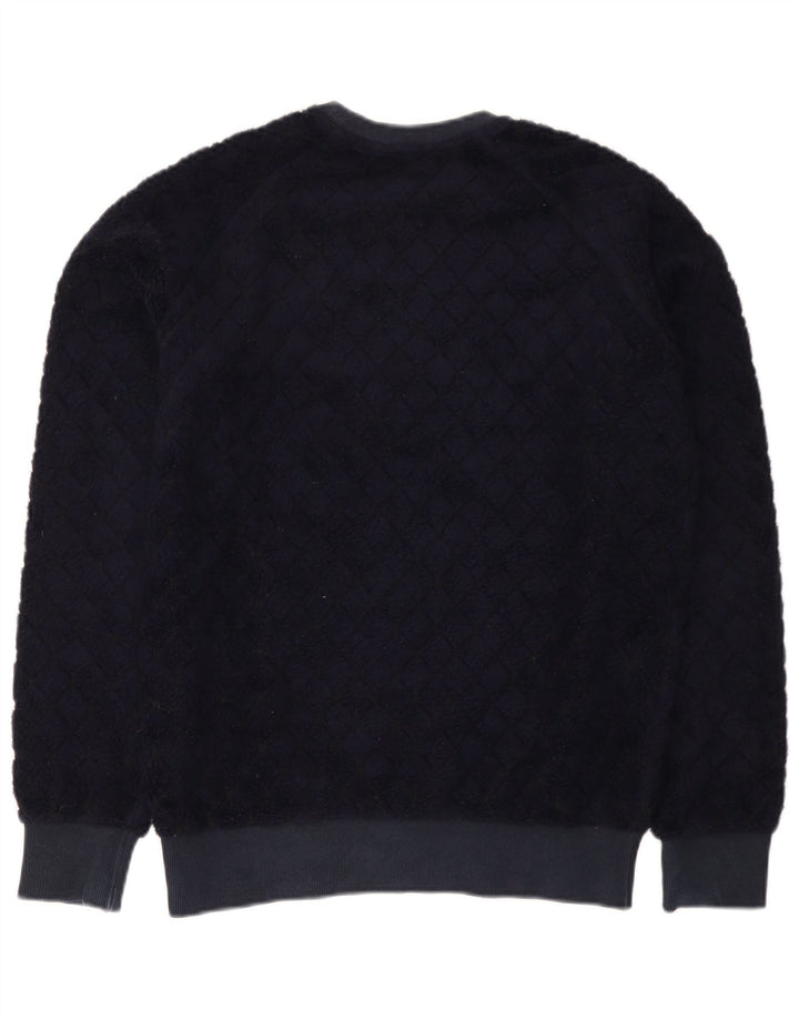 Hanorac pentru bărbați MSGM Pulover mic bleumarin Argyle/Lână diamant