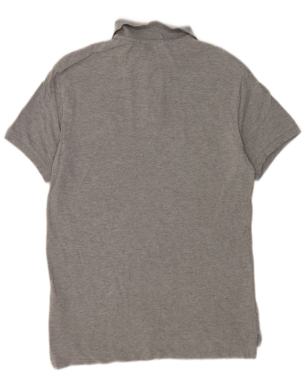 POLO RALPH LAUREN Tricou polo pentru bărbați, bumbac, gri mediu