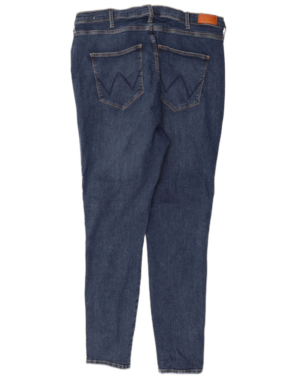 Blugi skinny pentru femei Wrangler W42 L30 bumbac albastru