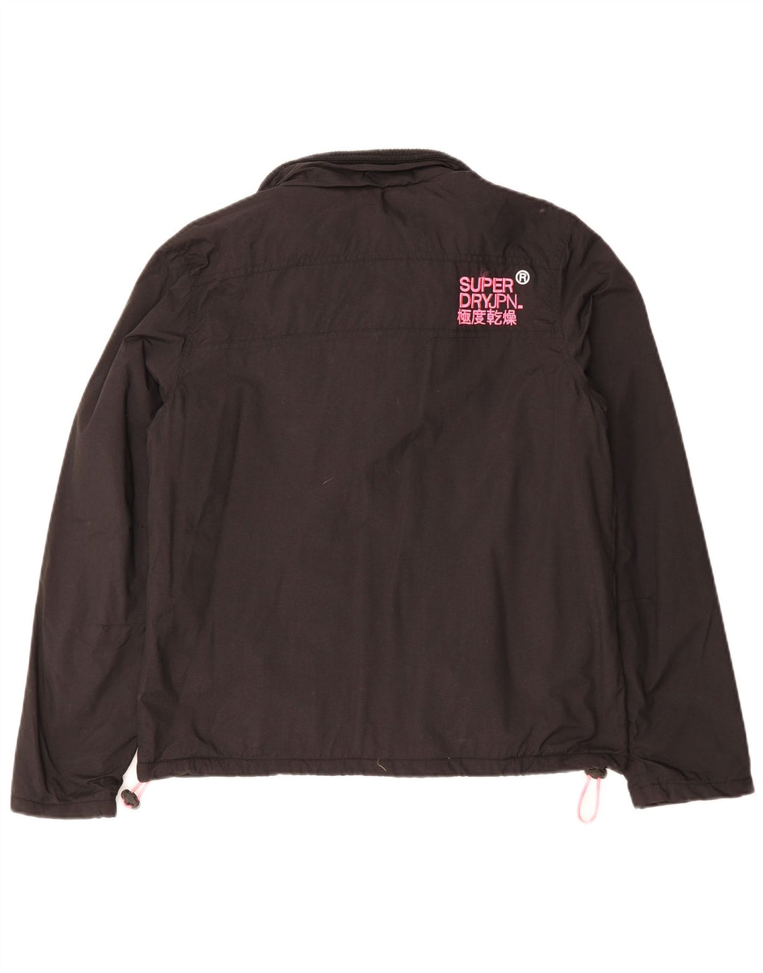 SUPERDRY Windhiker Windbreaker Jacket pentru femei UK 16 Large Black