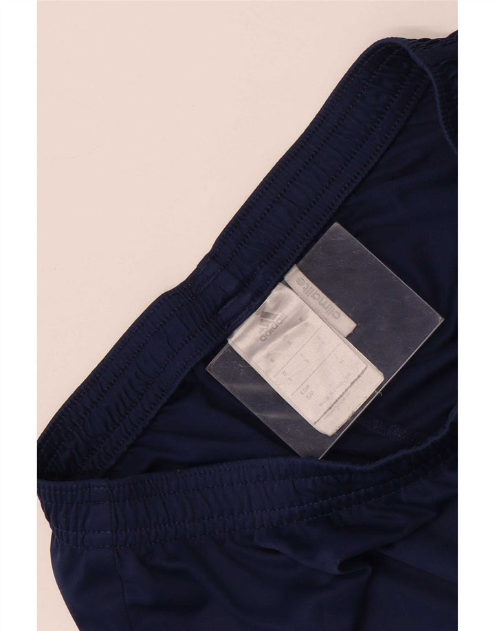 Pantaloni scurți sport pentru bărbați Adidas, poliester, albastru mic
