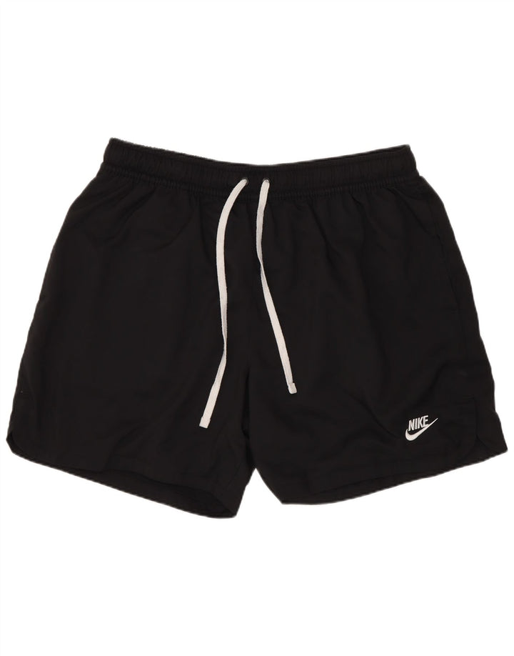 Pantaloni scurți sport Nike pentru bărbați, mari, negru, poliester