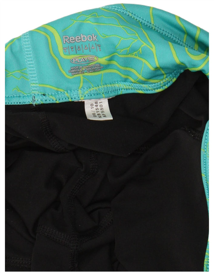 Leggings pentru femei REEBOK UK 14 Large Black
