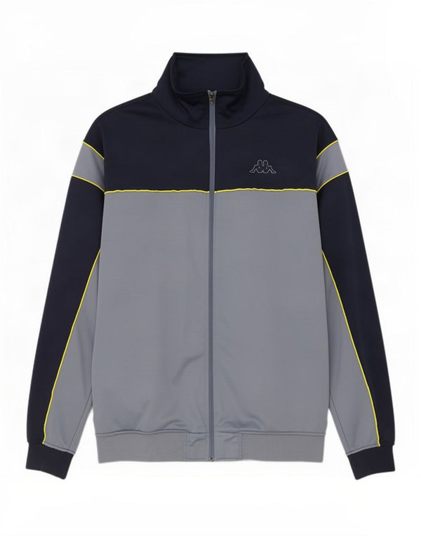 Jachetă de trening pentru bărbați Kappa, XL, albastru, poliester color bloc