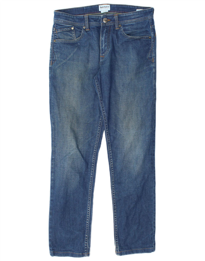 Blugi slim pentru bărbați Timberland W32 L30 bumbac albastru