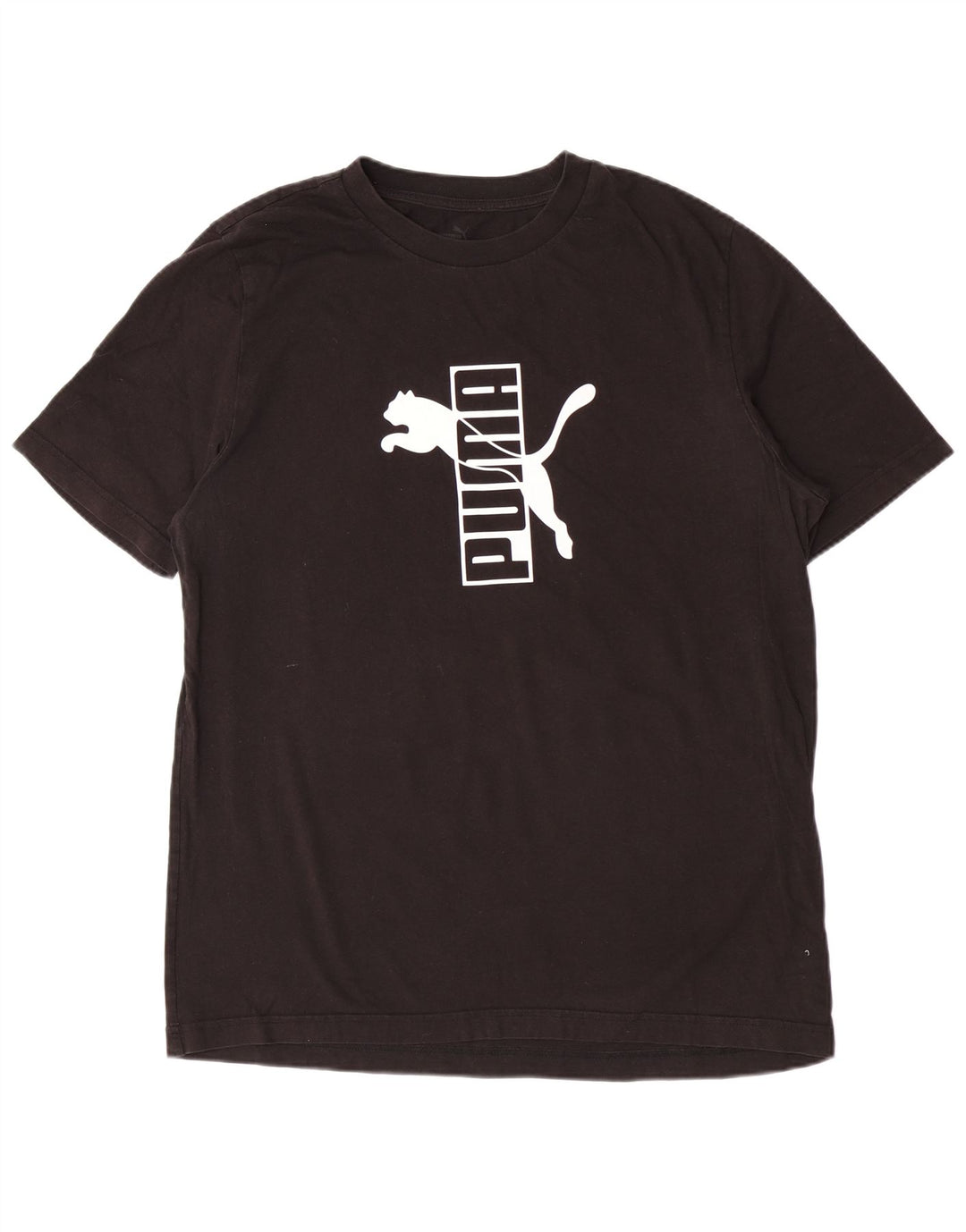 Tricou grafic Puma pentru bărbați Top Large Negru