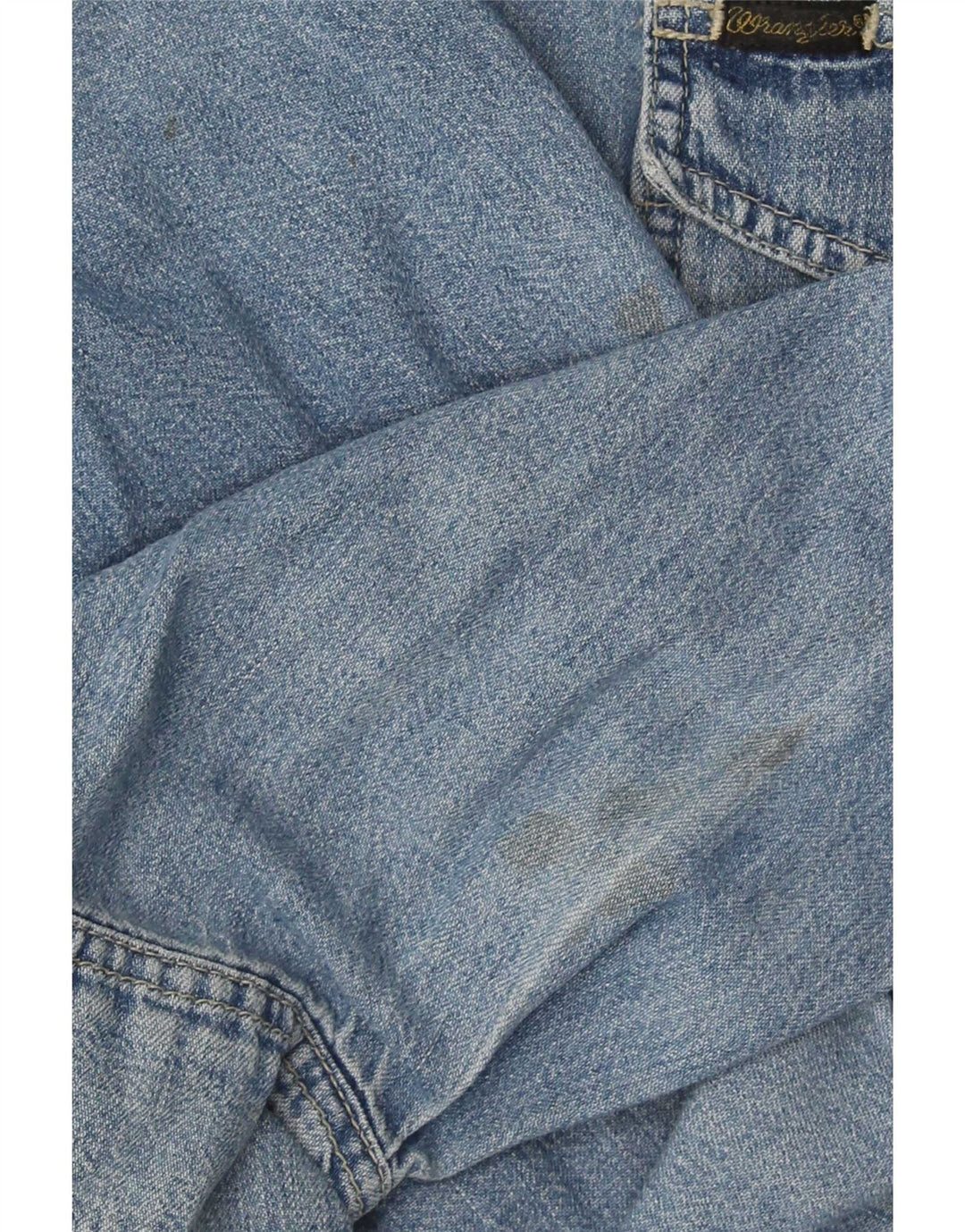 Cămașă Western denim pentru bărbați Wrangler, bumbac albastru mare
